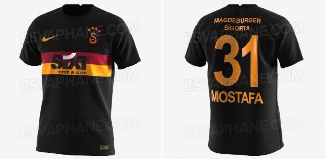 Galatasaray&#039;ın 2021-2022 sezonunda giyeceği belirtilen dış saha forması
