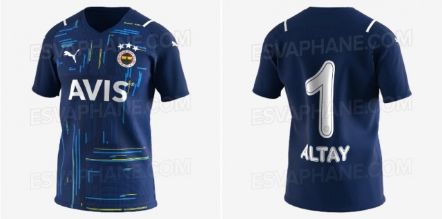 Fenerbahçe&#039;nin 2021-2022 sezonunda giyeceği belirtilen kaleci forması