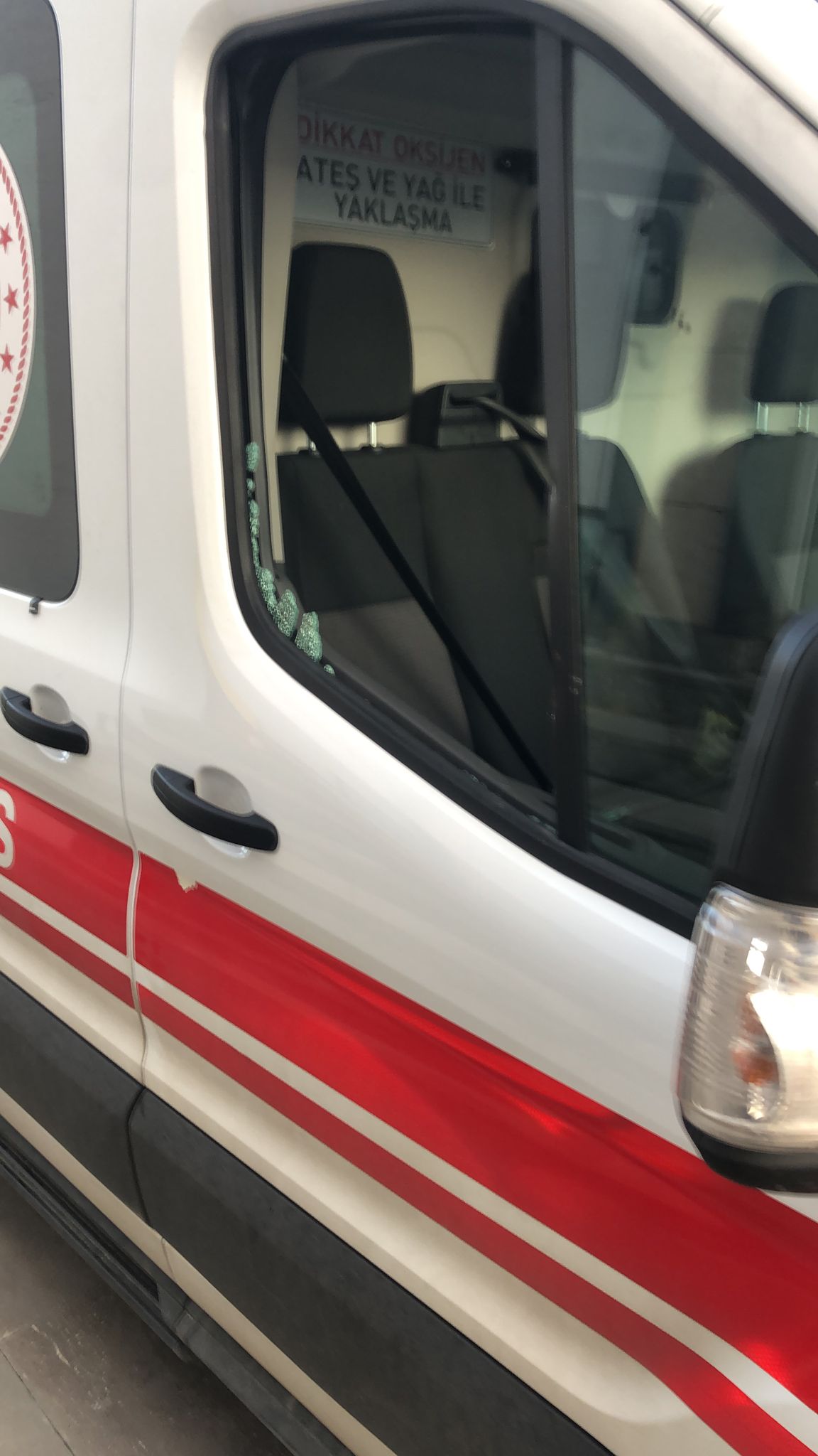 Ambulansa Kurekle Saldiri Hamile Sagli 49764 (1)