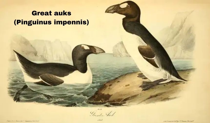 Büyük Auk Pinguinus Impennis