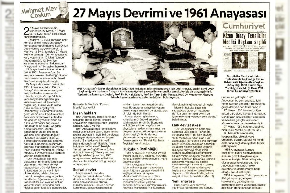 Darbe 1960 Cumhuriyet (1)