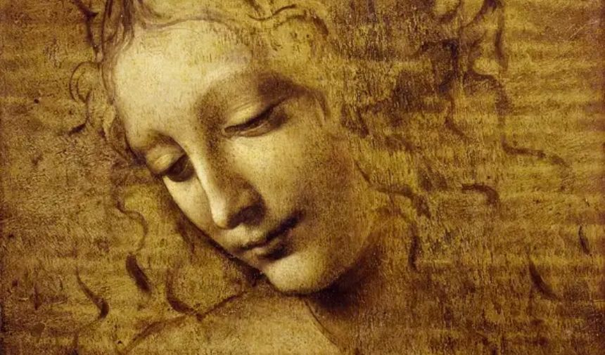 Leonardo Da Vinci Head Of A Woman Bir Kadın Başı