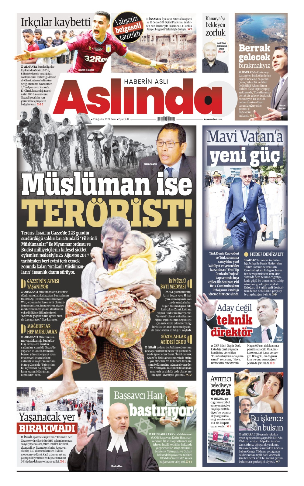 25.08.24 Aslında Gazetesi