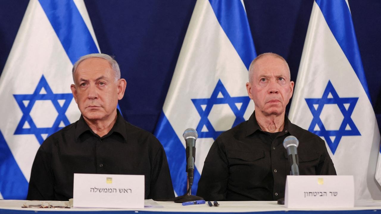 Netanyahu Yoav Gallant Reuters 2