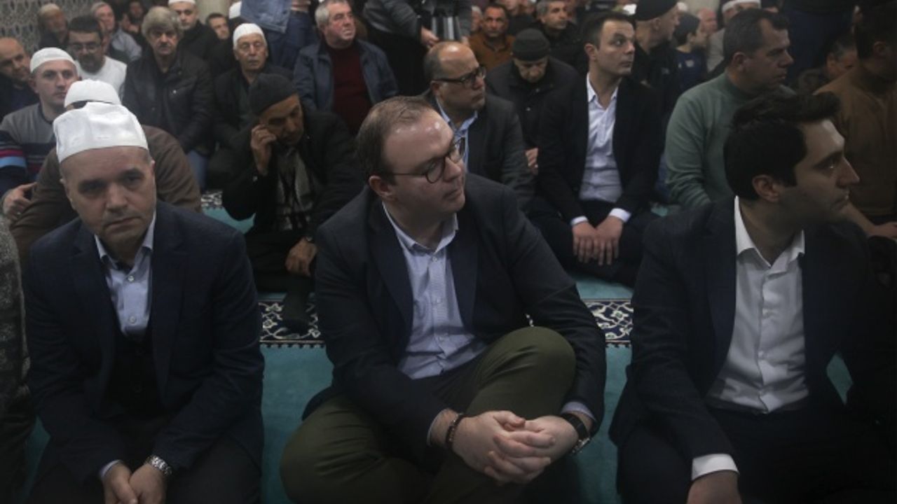 Batı Trakya'da Türkiye'deki depremlerde hayatını kaybedenler için hatim duası yapıldı