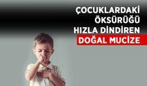 Çocuklardaki öksürüğü hızla dindiren doğal mucize: Bir tutamı yeterli!