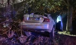 Tokat'ta bir araç şarampole devrildi: 5 yaralı 