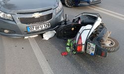 Antalya'da otobüsle çarpışan motosiklet sürücüsü öldü