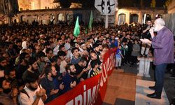 İstanbul'da "Gazze İçin Duaya" etkinliği düzenlendi