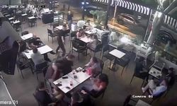 Kafe'de oturan genci küfretti diye sırtından vurdu! 