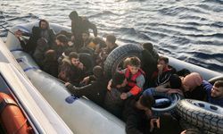 Datça’da bir gecede 110 düzensiz göçmen kurtarıldı