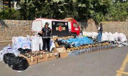 Diyarbakır'da kaçakçılara büyük darbe: 127 tabanca, binlerce ürün... 
