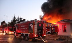 Kayseri'de fabrika yangını: Ekipler müdahale ediyor 