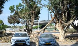 Hamas'ın vurduğu Aşkelon'da hasar görüntülendi