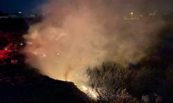 Otluk alanda yangın: Alevler büyümeden söndürüldü 