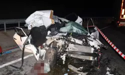 Kütahya'daki trafik kazası anne ile oğulu hayattan kopardı