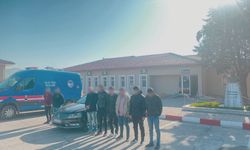 Gaziantep'te 6 düzensiz göçmen yakalandı