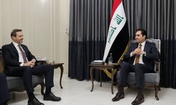 Bakan Bayraktar, Iraklı temsilci Mendelavi ile bir araya geldi