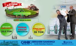 Canik’te çiftçilere 25,5 ton gübre ve 35 ton buğday tohumu desteği 