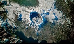 NASA astronotu uzaydan Nemrut dağını fotoğrafladı 