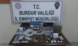 Burdur'da uyuşturucu operasyonu: 13 şahsa işlem yapıldı