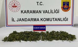 Karaman’da uyuşturucu operasyonu 