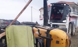 Forkliftin çarptığı kamyon şoförü hayatını kaybetti   