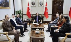 Cevdet Yılmaz, Ankara Büyükelçisi Abu Al-Nasr'ı kabul etti