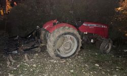 Muğla'da devrilen traktörün sürücüsü öldü