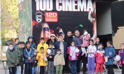 Malatya’da depremzede çocuklara 10 D sinema etkinliği   