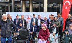 Diyarbakır’da 100 engelliye akülü araç desteği 
