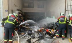 Nazilli'deki bir işyerinde patlama: 1 yaralı   