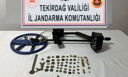 Tekirdağ’da tarihi eser operasyonu 