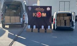 Antalya'da kaçak sigara ve sahte alkol operasyonu 