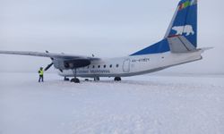 Rusya’da bir yolcu uçağı donan nehre iniş yaptı
