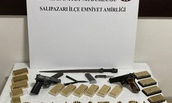 Samsun'da ruhsatsız silah ve fişek ele geçirildi: 2 gözaltı 