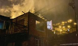 Zonguldak’ta bir ev çıkan yangında kullanılamaz hale geldi  