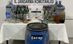 Karacasu'da 290 litre sahte alkol ele geçirildi   