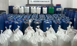 Şanlıurfa'da 7 ton 800 kilo sahte deterjan ele geçirildi