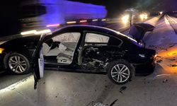 Mardin’de otomobil ile hafif ticari araç çarpıştı
