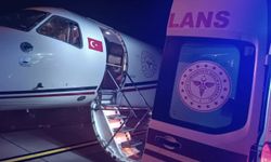 Van'da 3 aylık bebek ambulans uçakla Ankara'ya sevk edildi 