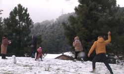 İstanbul'da vatandaşlar karın tadını çıkardı 