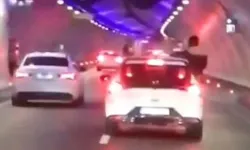 Avrasya Tüneli'nde tehlikeli yolculuk yapan 4 sürücü yakalandı   