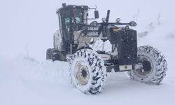 Elazığ’da 17 köy yolu kar nedeniyle ulaşıma kapandı  