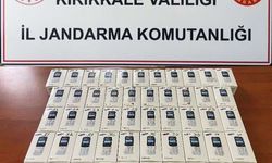 Kırıkkale'de 51 adet kaçak cep telefonu ele geçirildi 