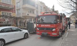Burdur’da elektrikli battaniye az daha evi yakıyordu 