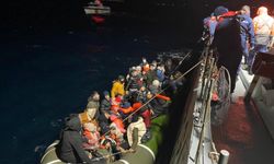 Ayvacık açıklarında 49 kaçak göçmen kurtarıldı   