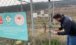 Sarıgöl'de erken uyarı ve tahmin istasyonlarının bakımı yapıldı 