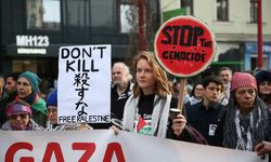 Avusturya’da İsrail'e karşı "Refah’tan elini çek" protestosu düzenlendi