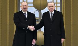 Cumhurbaşkanı Erdoğan, Aliyev'i resmi törenle karşıladı 